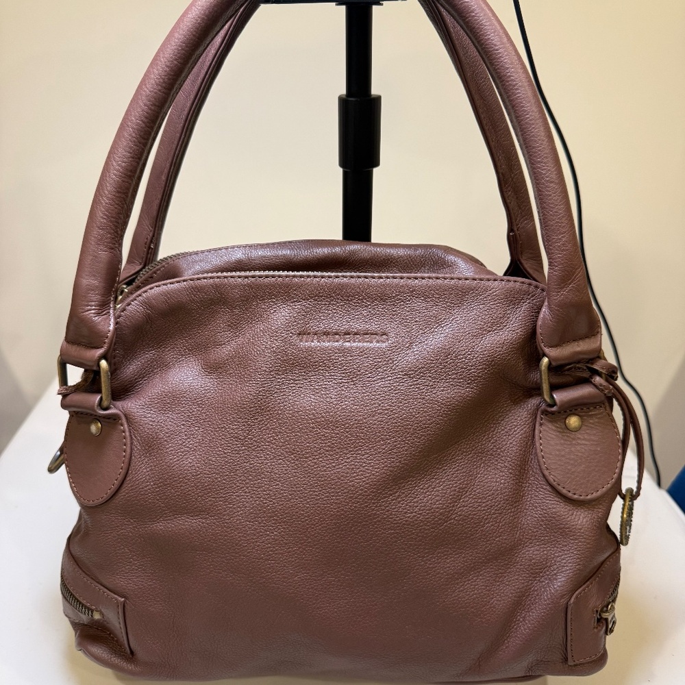 Wanderer Travel Co Manhattan Handbag Cioccolato